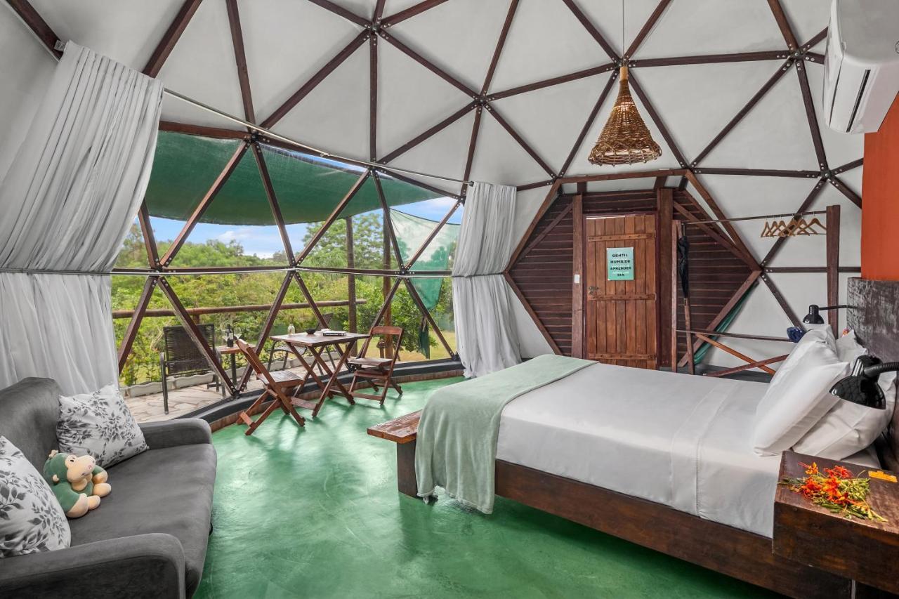 Glamping Serra Da Canastra - Casinha De Hortela - Domo Embauba Delfinópolis المظهر الخارجي الصورة